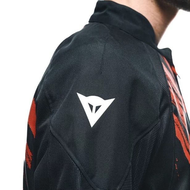 Dainese Herosphere Air Tex Jacket  Black/Red Tarmac : Delivery in 5 days